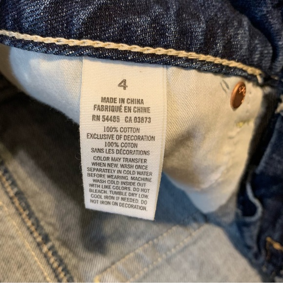 American Eagle: Festival Sequin Shortie Shorts; Gold sequins; shiny pockets - Picture 5 of 5